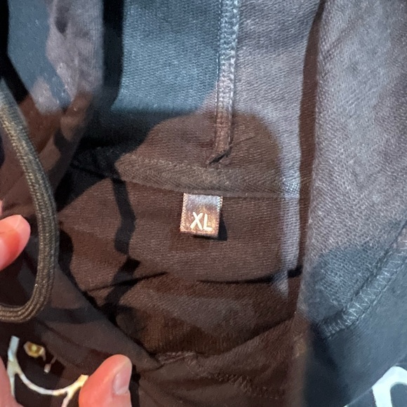 NWOT Black hoodie “October’s Own” sz youth XL never worn! - Picture 2 of 2